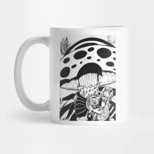 flying girl Mug